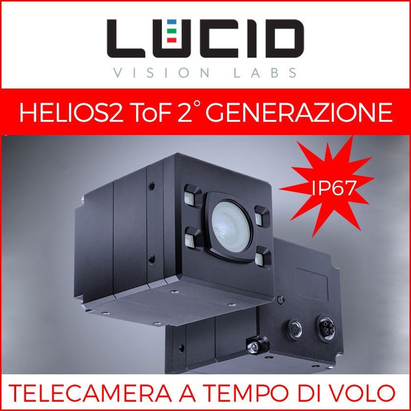 Telecamera 3D Helios2 – The Next Generation Time of Flight Camera