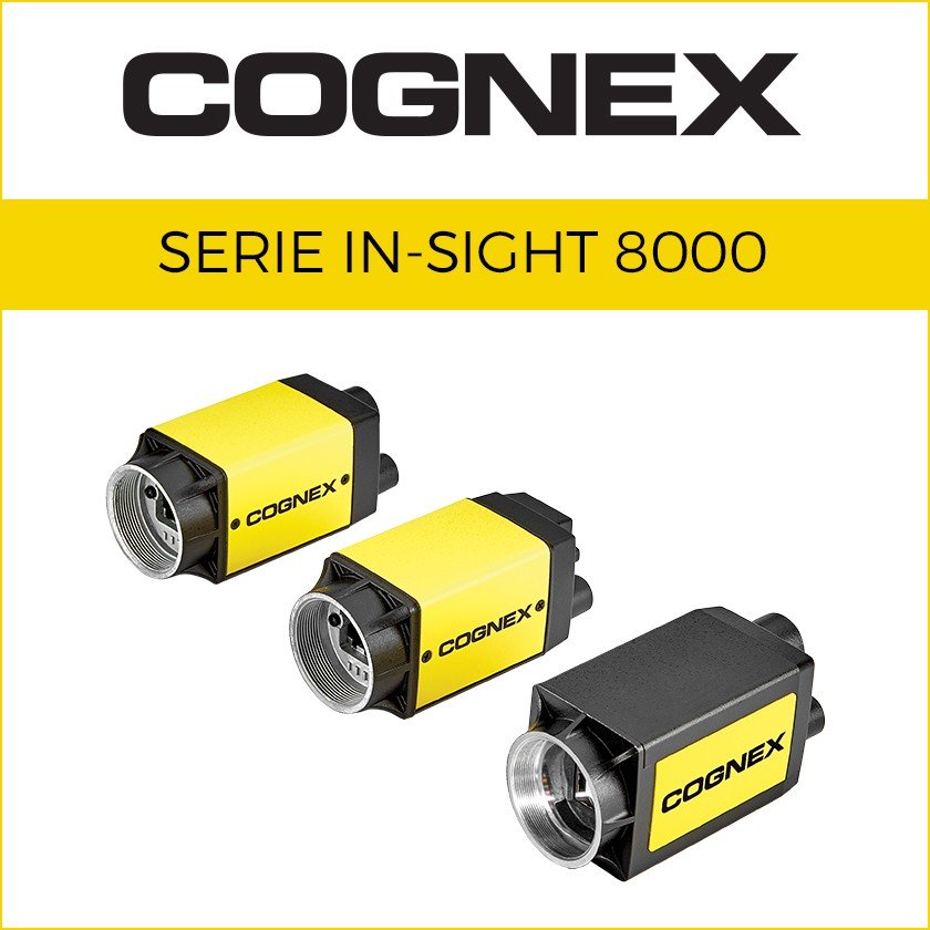 Sistemi di visione Cognex In-Sight serie 8000