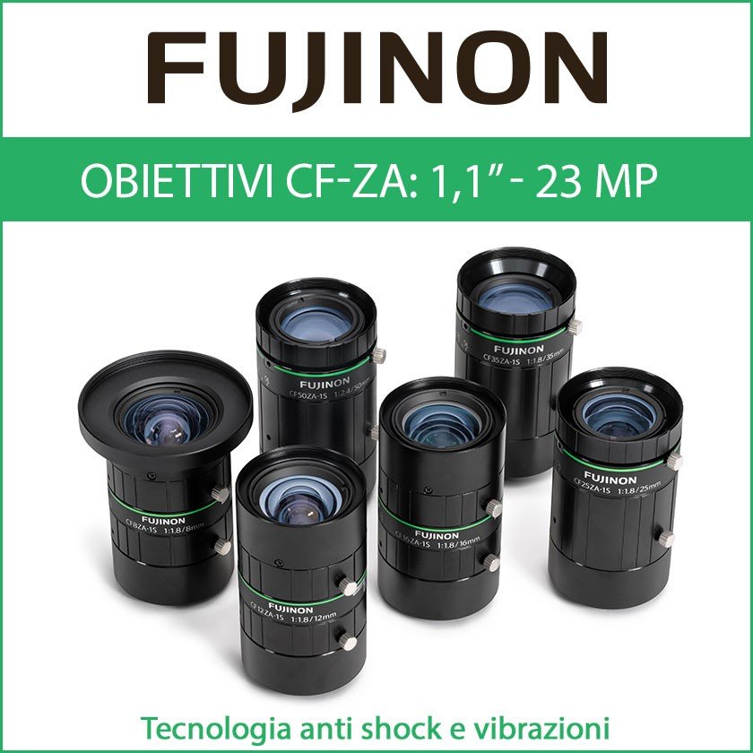 Obiettivi Machine Vision 1,1 – 23 MP: serie CF-ZA