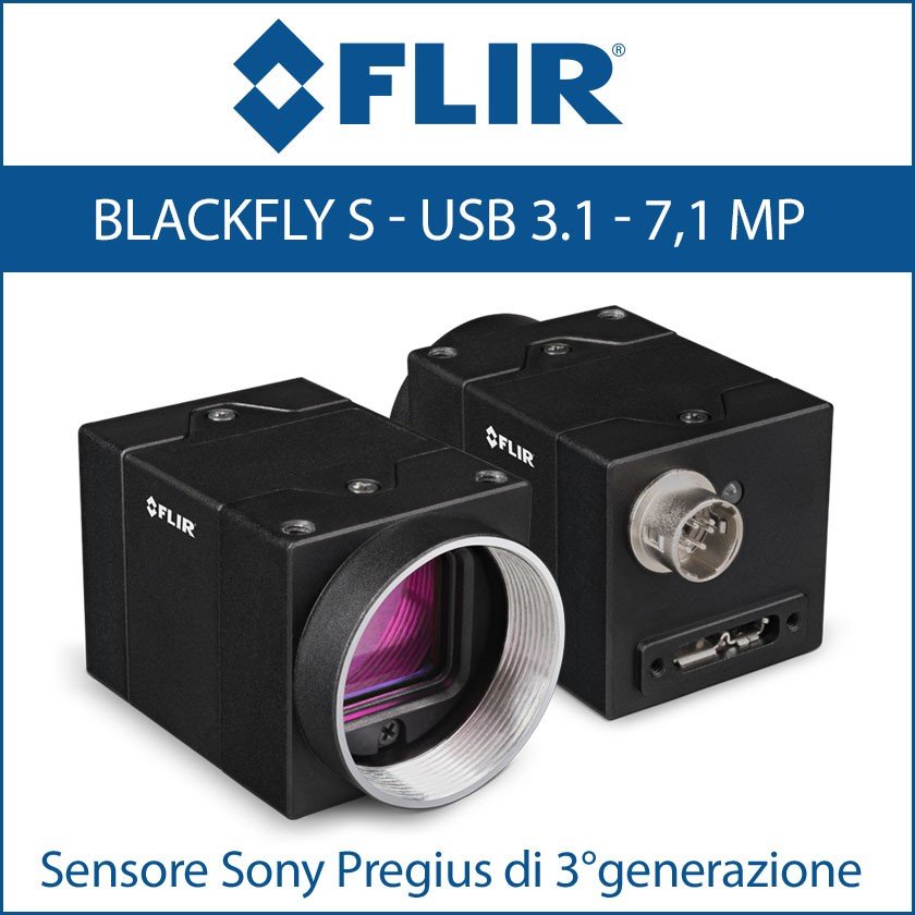 Telecamere FLIR con sensore Sony Pregius di 3° generazione