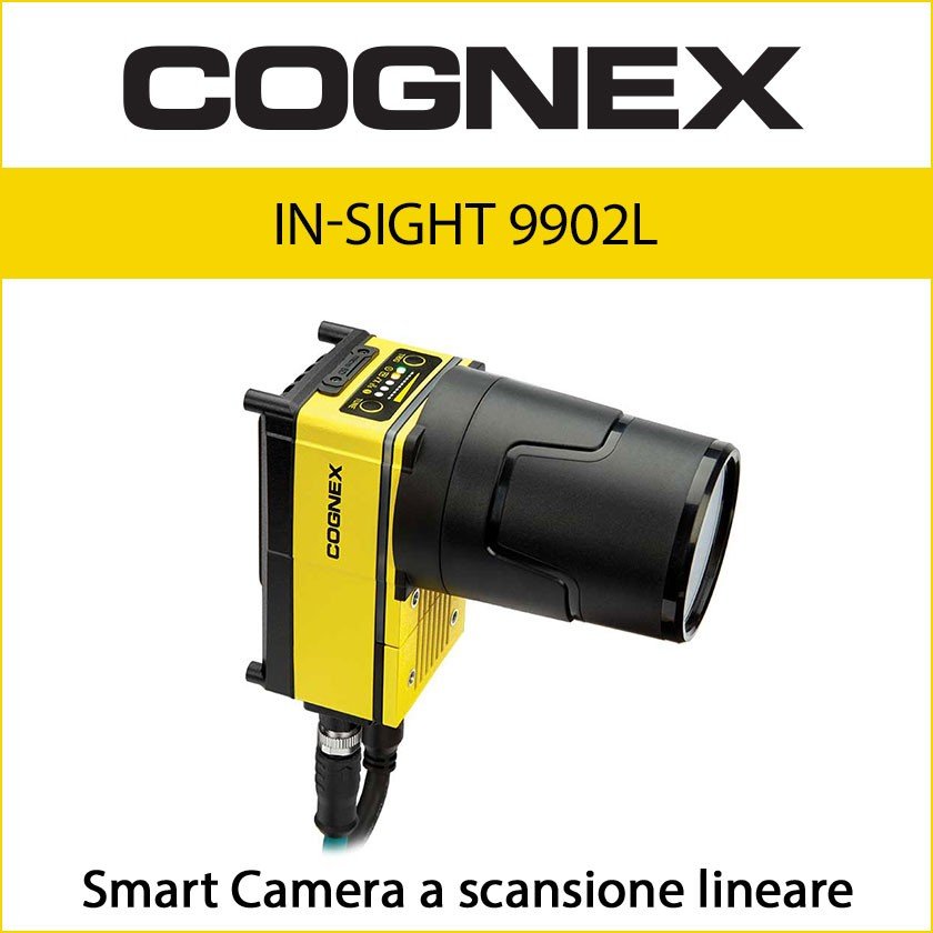 Sistema di visione a scansione lineare In-Sight 9902L