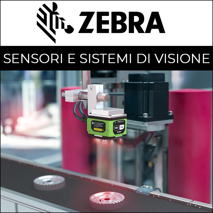 Smart Camera e Sensori di Visione Zebra