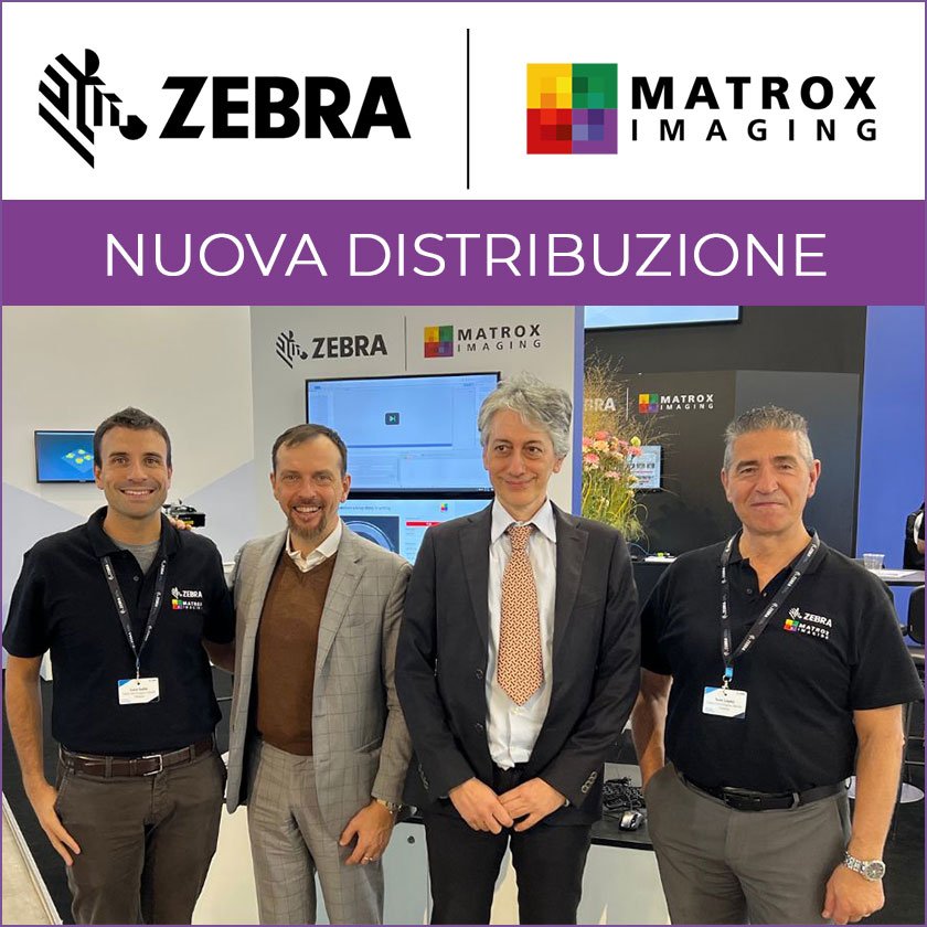 Nuova distribuzione: Zebra – Matrox Imaging