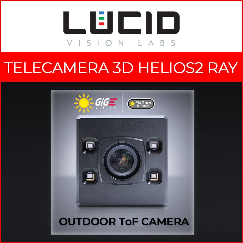 Helios2 Ray – La Telecamera ToF 3D Outdoor ad alte prestazioni