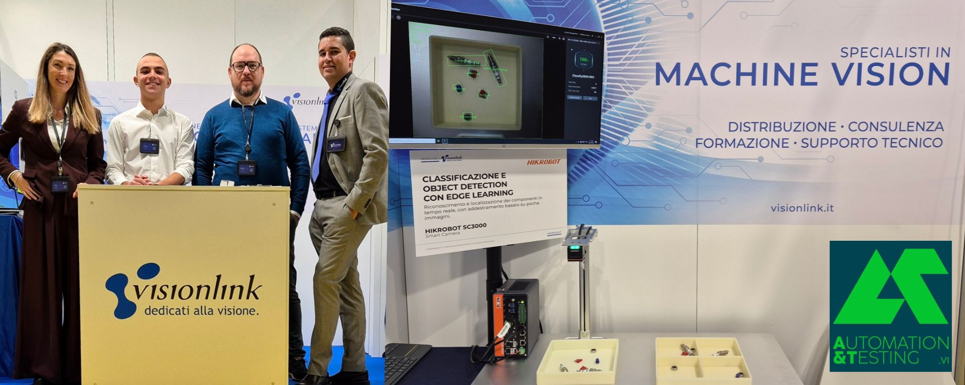 A&T Vicenza 2026: grazie per averci visitato! Rivivi le demo Visionlink