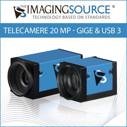 Telecamere TIS 20 Megapixel GigE e USB 3
