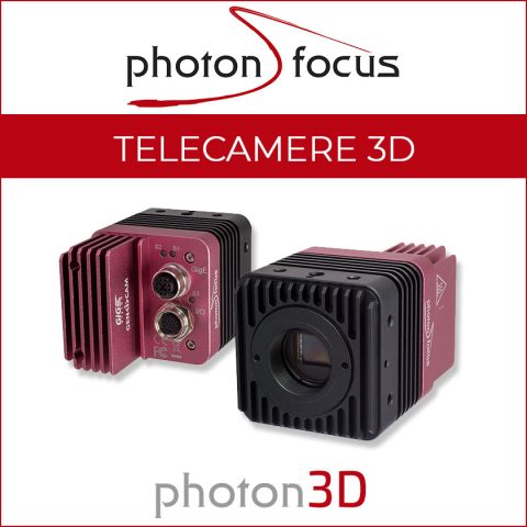 Telecamere 3D Photonfocus: triangolazione laser 3D ad alta precisione