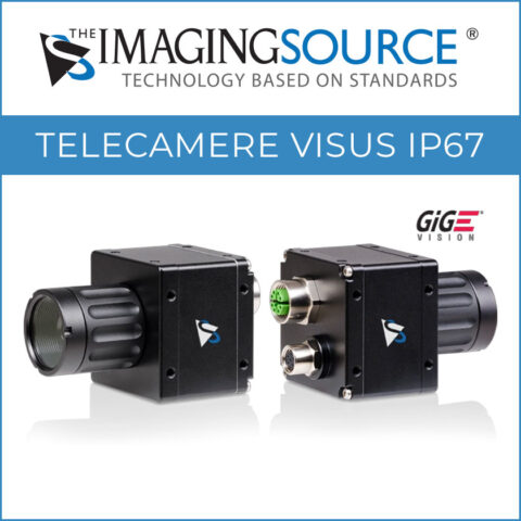 Serie Visus IP67: telecamere industriali The Imaging Source per ambienti complessi